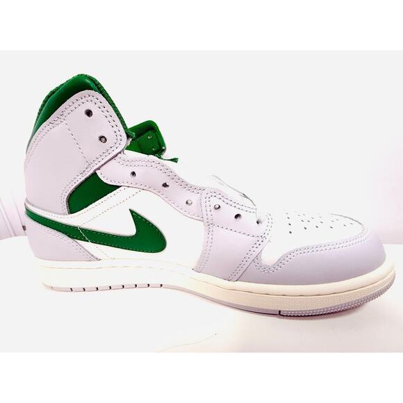 NIKE AIR JORDAN 1 Pure Platinum Pine Green DDX4976 103 Size 11 NEW OG ALL - Picture 6 of 8